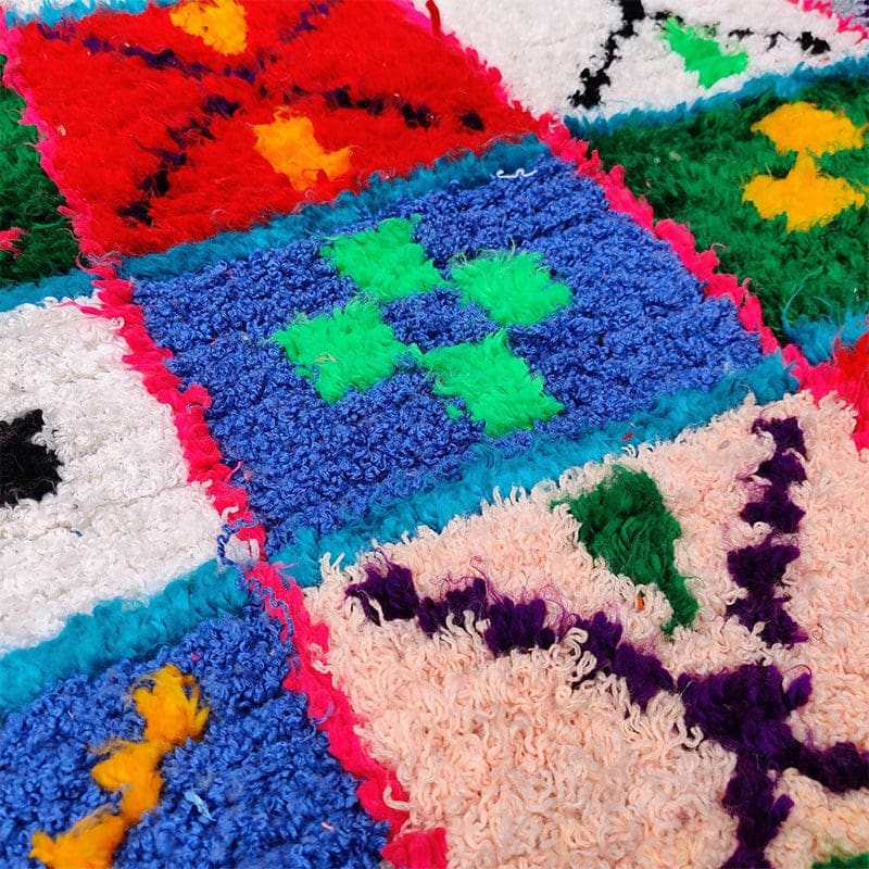 tapis marocain boucherouite