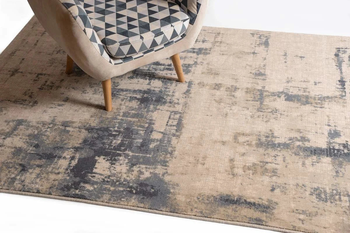 Tapis Classique Beige Style Vintage AMMI - Tapis