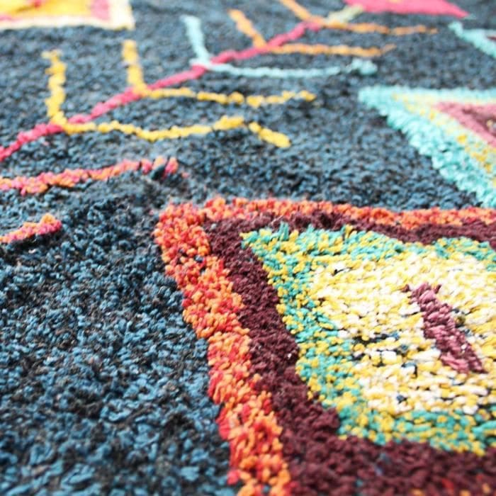tapis berbere coloré