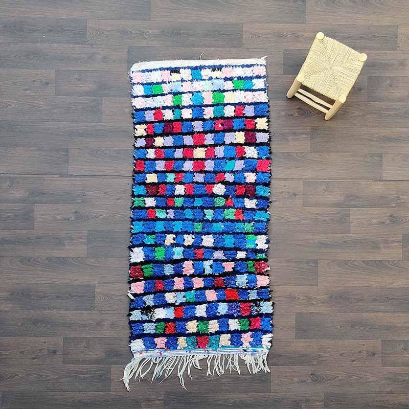 tapis berbere bleu