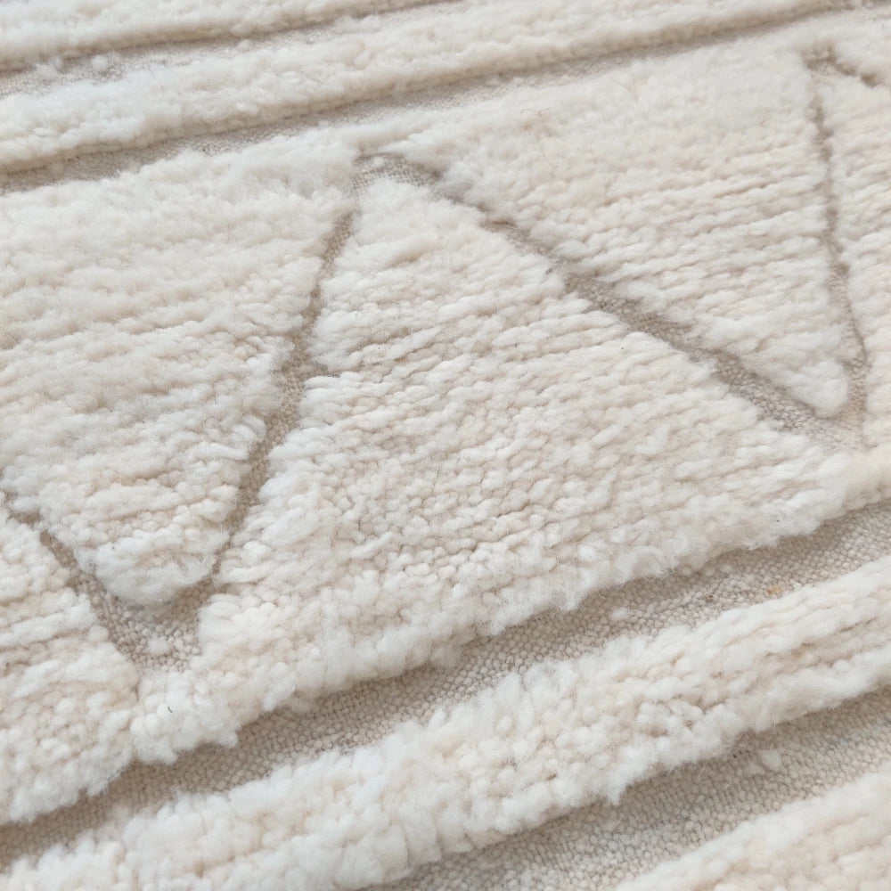 Tapis de couloir Berbère ethnique 90x300 cm - MAZIR Décoration