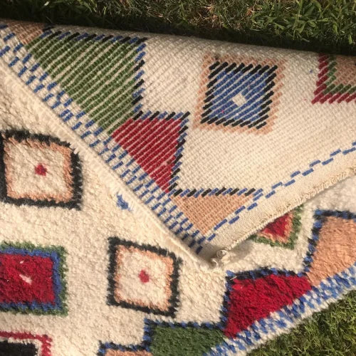 tapis de couloir berbere fait main