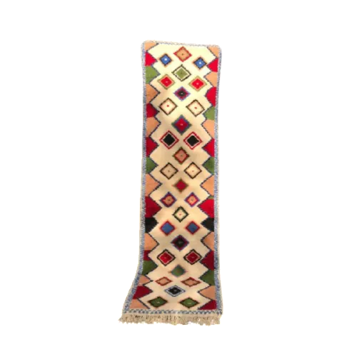 tapis couloir berbere coloré