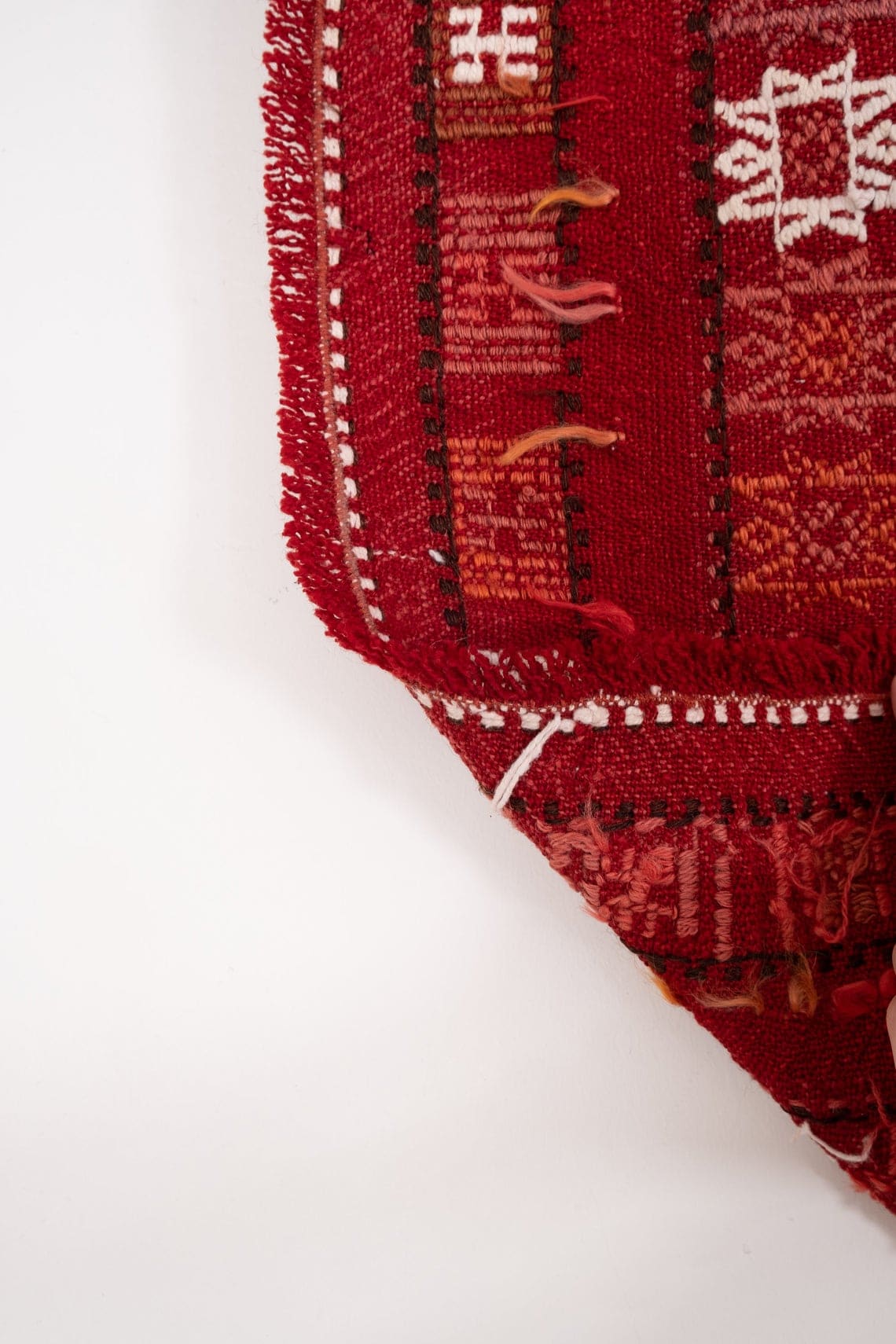 tapis kilim rouge