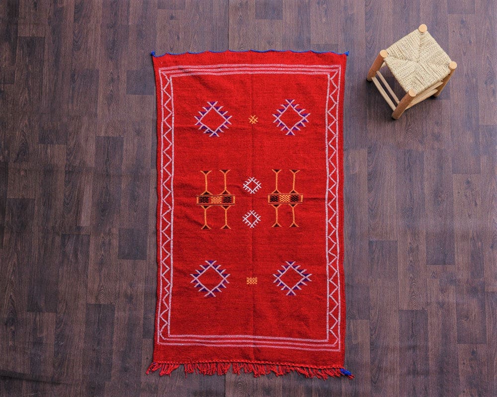 tapis berbere rouge