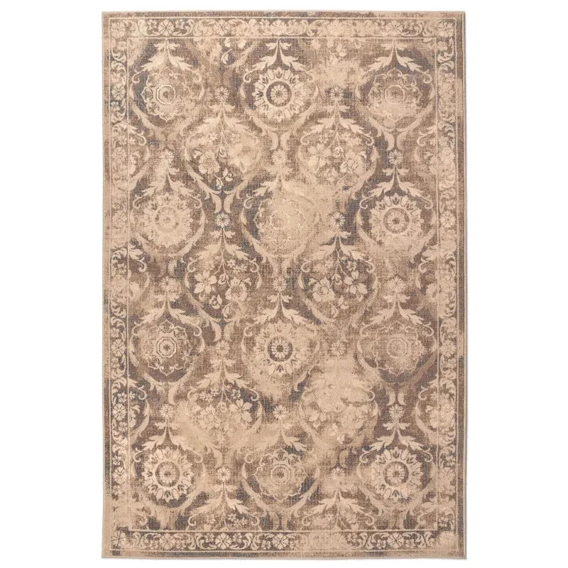 Tapis oriental marron