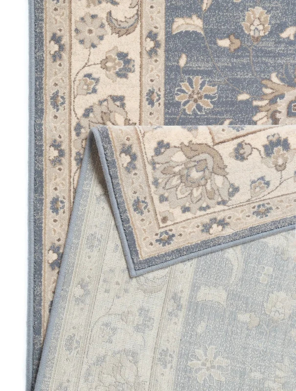tapis bleu