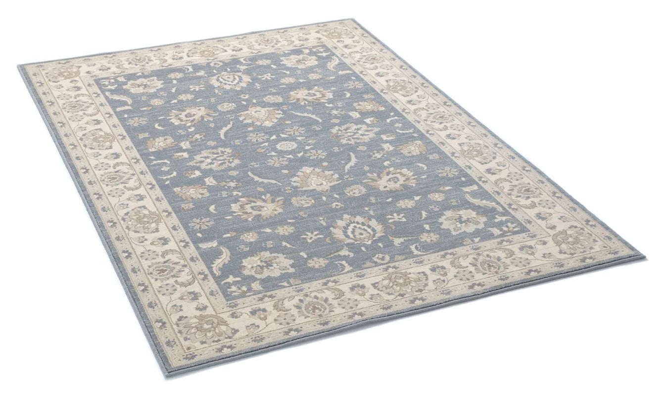 tapis classique bleu