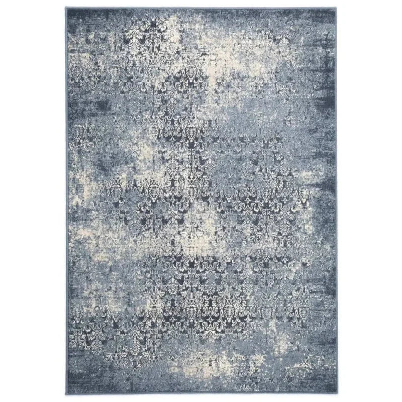 tapis oriental bleu