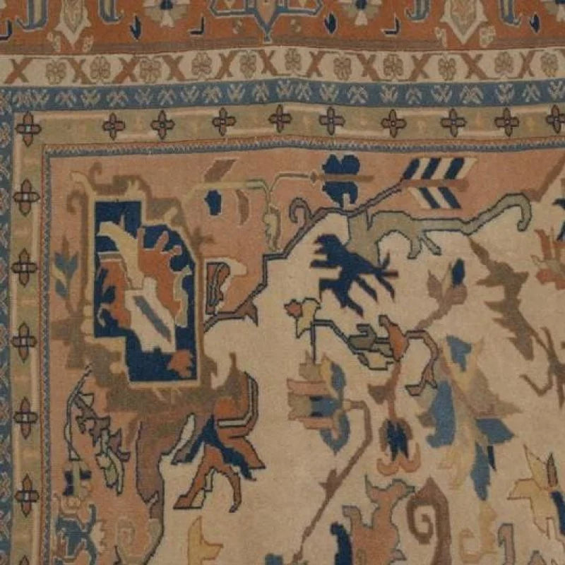 tapis oriental carré