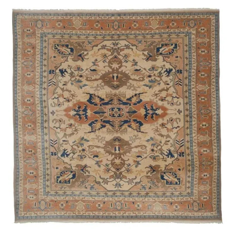Tapis Oriental Fait Main – 100% Laine – 181 X 123 Cm – Multicolore – Occasion
