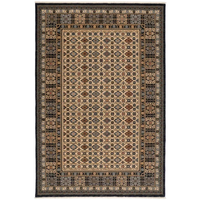 tapis oriental noir