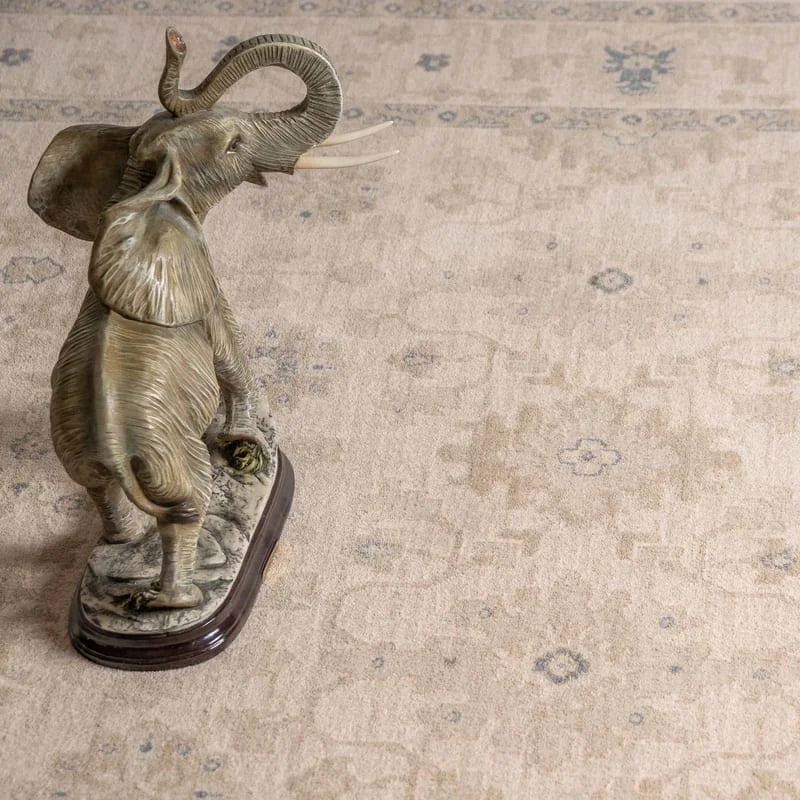 Tapis Persan Beige Laine SATA - Tapis