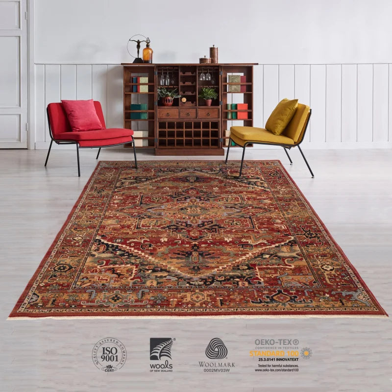 tapis oriental en laine