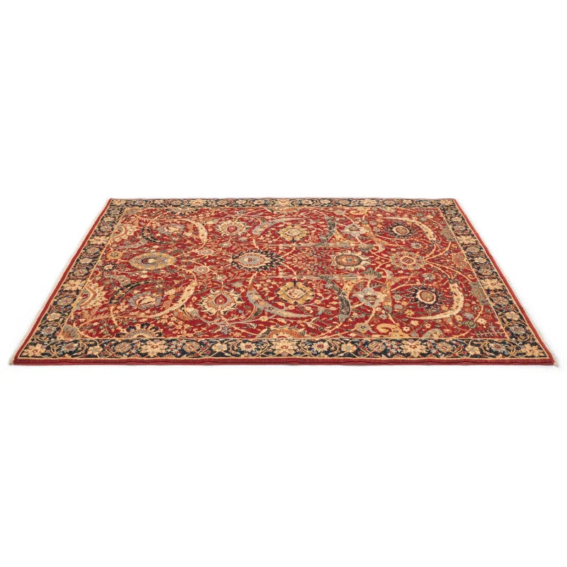 tapis rouge oriental