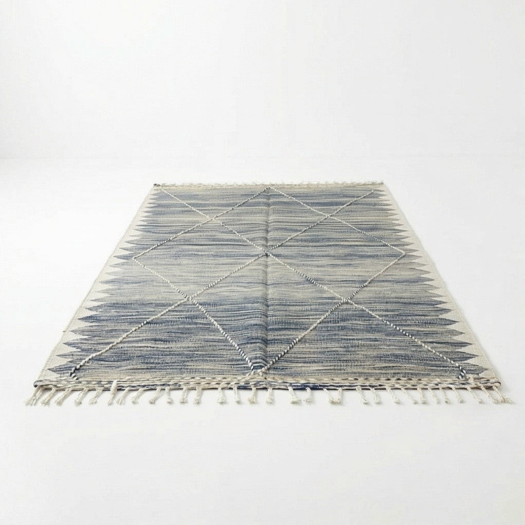 Tapis Zanafi gris crème 200x300 cm