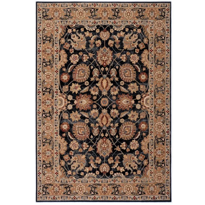 tapis persan noir