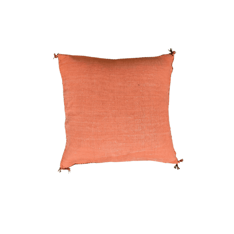 Coussin Sabra Orange Vintage fait main