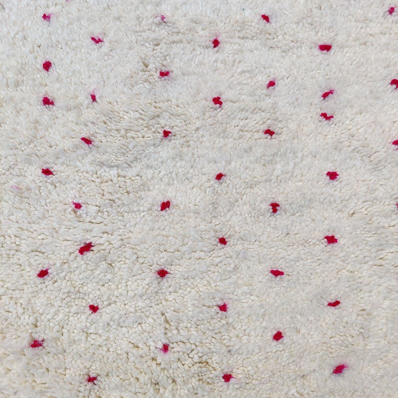Grand Tapis Berbère Pois Roses