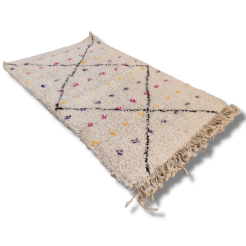 tapis berbère petit pois