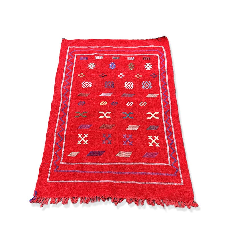 Tapis Rouge Ethnique