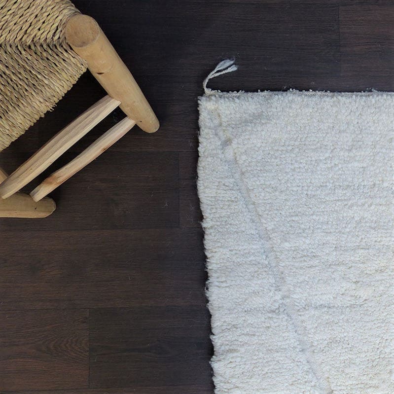 tapis berbere blanc