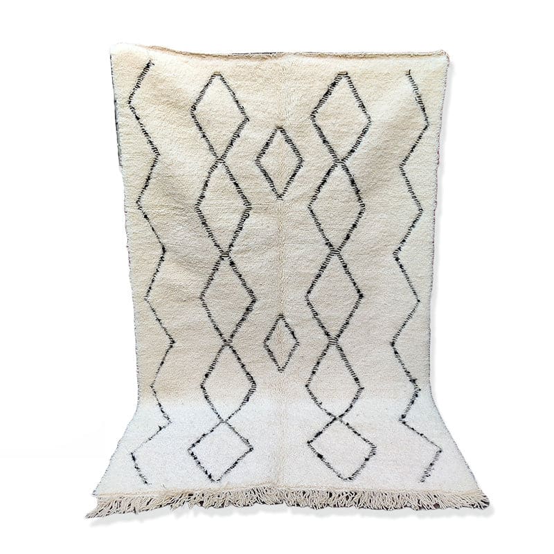 tapis berbère motifs abstraits