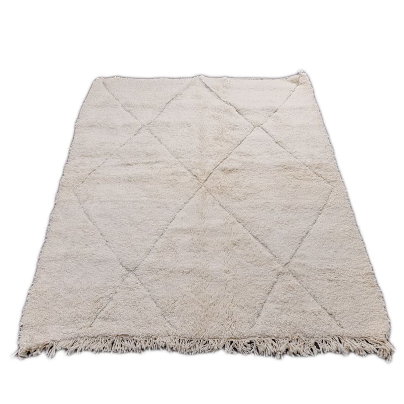 tapis marocain losanges blancs