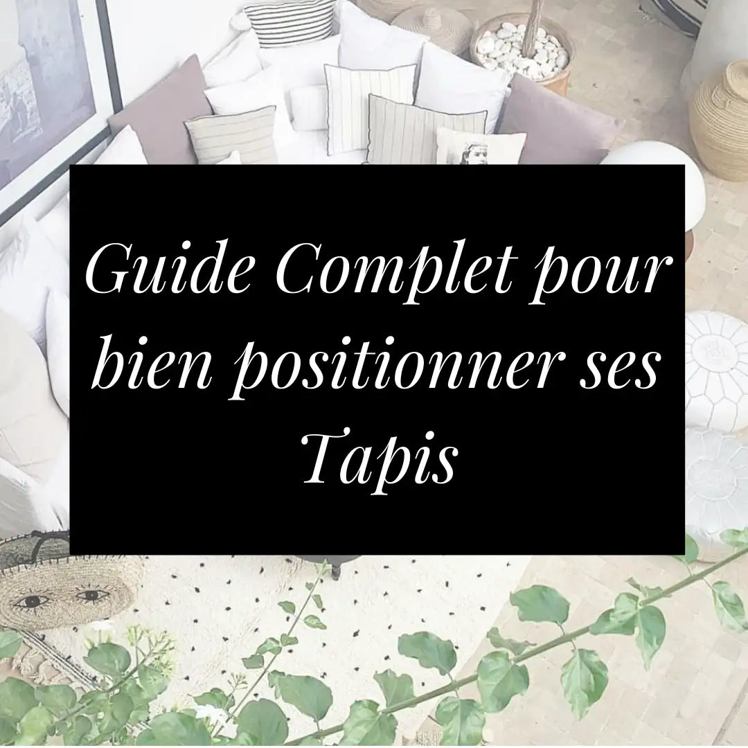 comment bien mettre son tapis à la maison pour une décoration