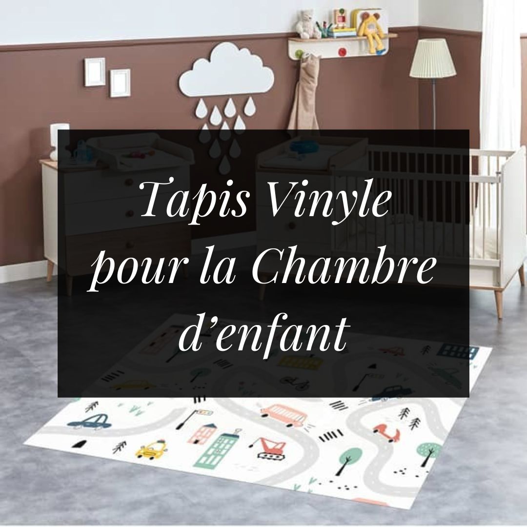 tapis vinyle dans une chambre d'enfant