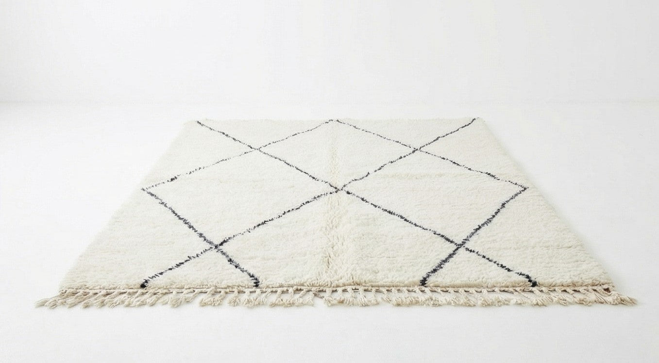 Tapis marocain à losanges Ali