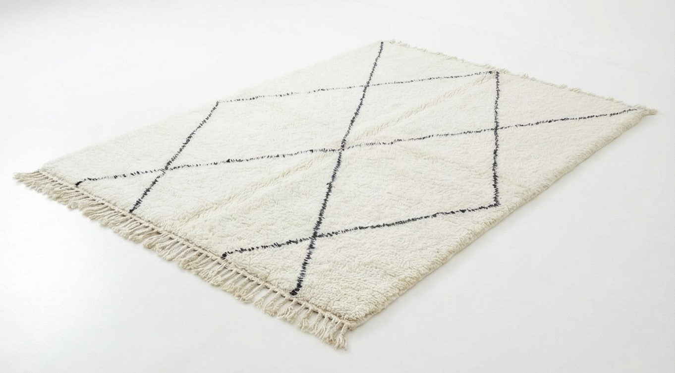 Tapis marocain à losanges Ali