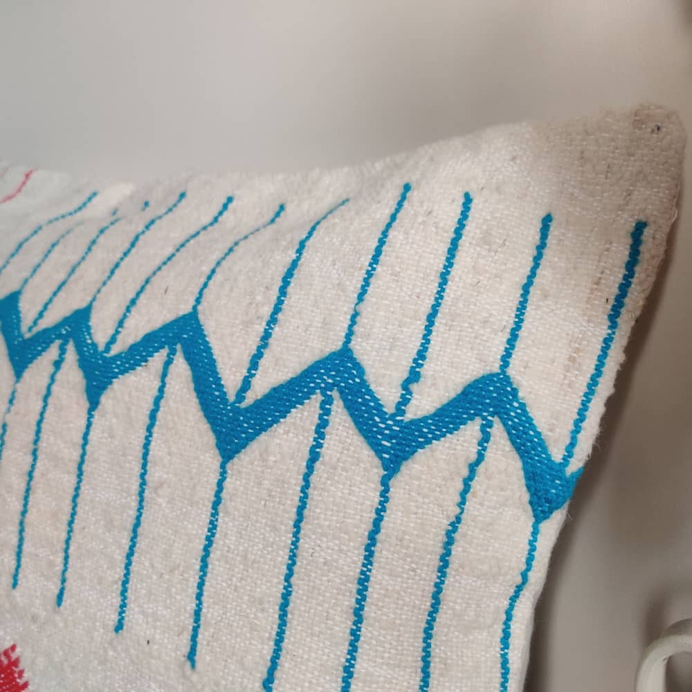 Coussin marocain Mosaïque de Couleurs | MAZIR