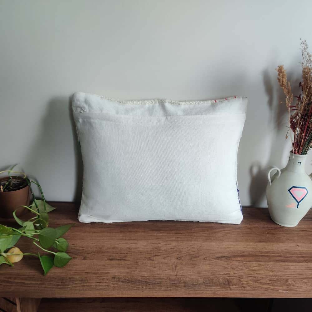 Coussin marocain Mosaïque de Couleurs | MAZIR