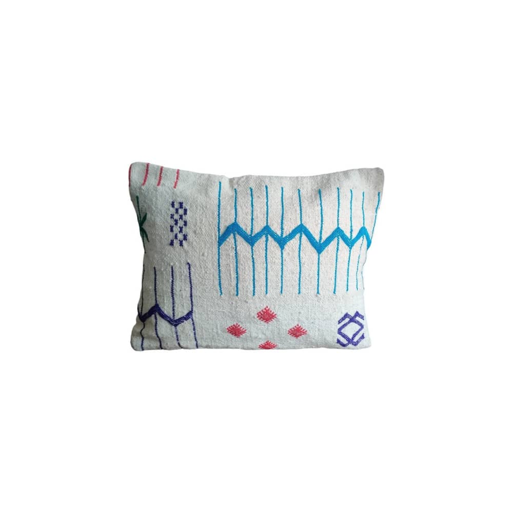 Coussin marocain Mosaïque de Couleurs | MAZIR