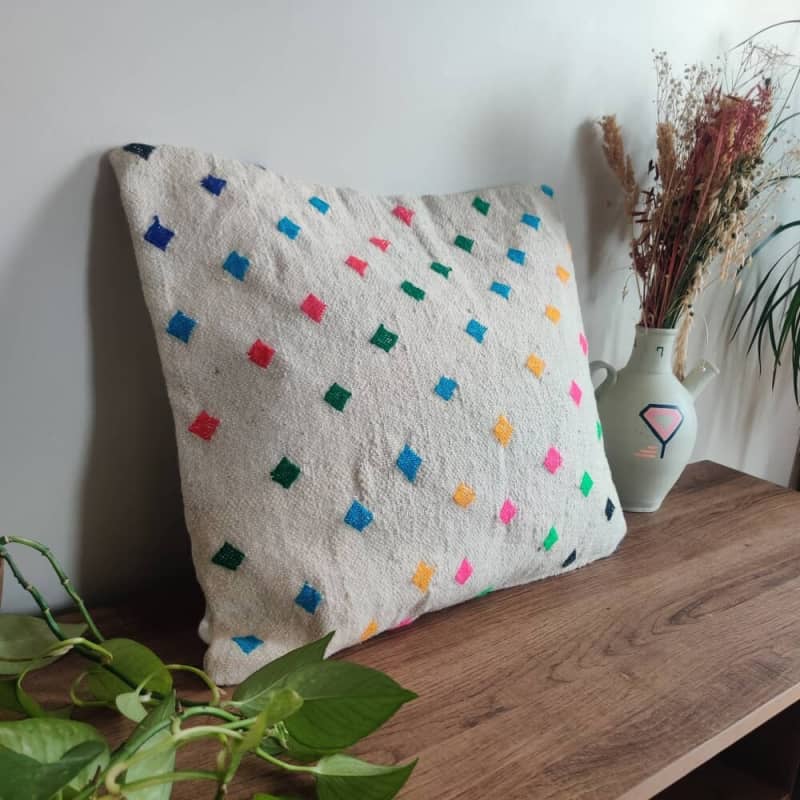 Coussin Mosaïque Pastel | MAZIR