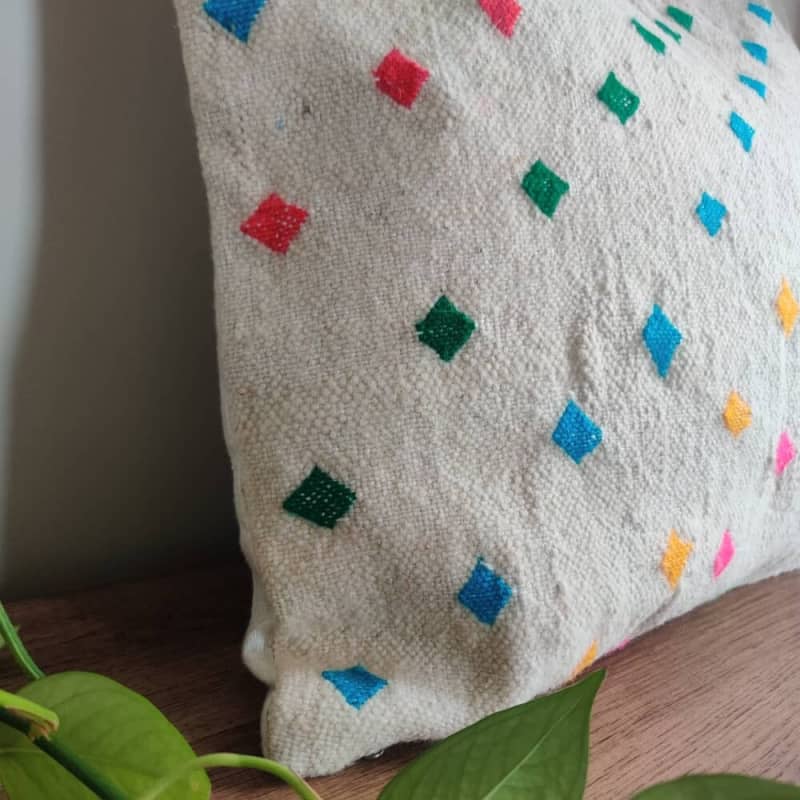 Coussin Mosaïque Pastel | MAZIR