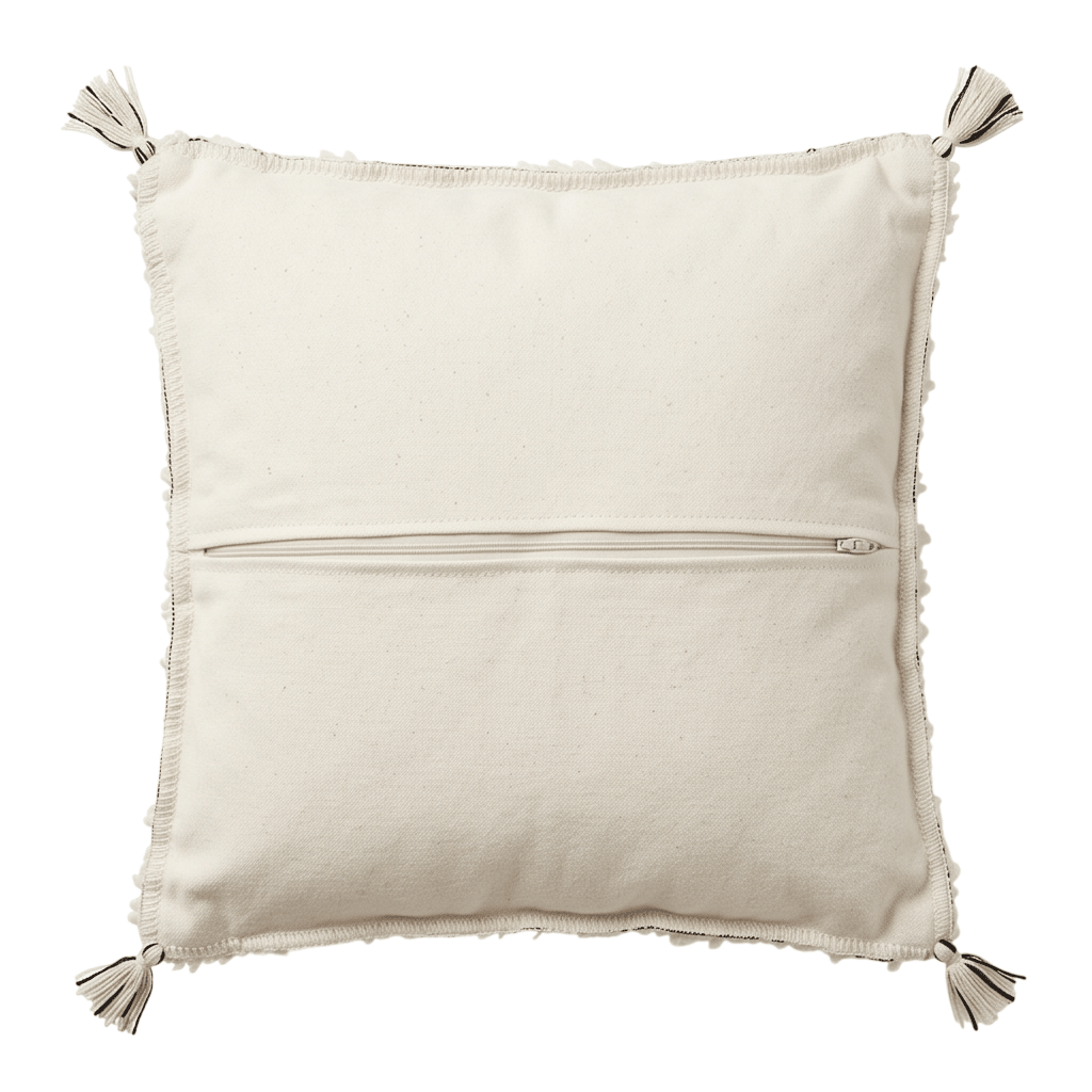 Coussin Béni Ouarain à losanges noirs
