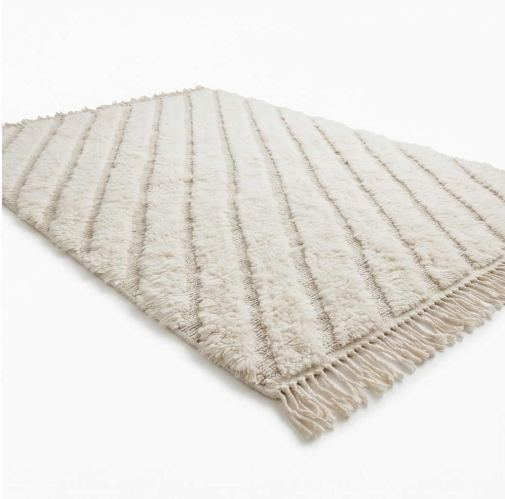 Tapis berbère à rayures AFAF