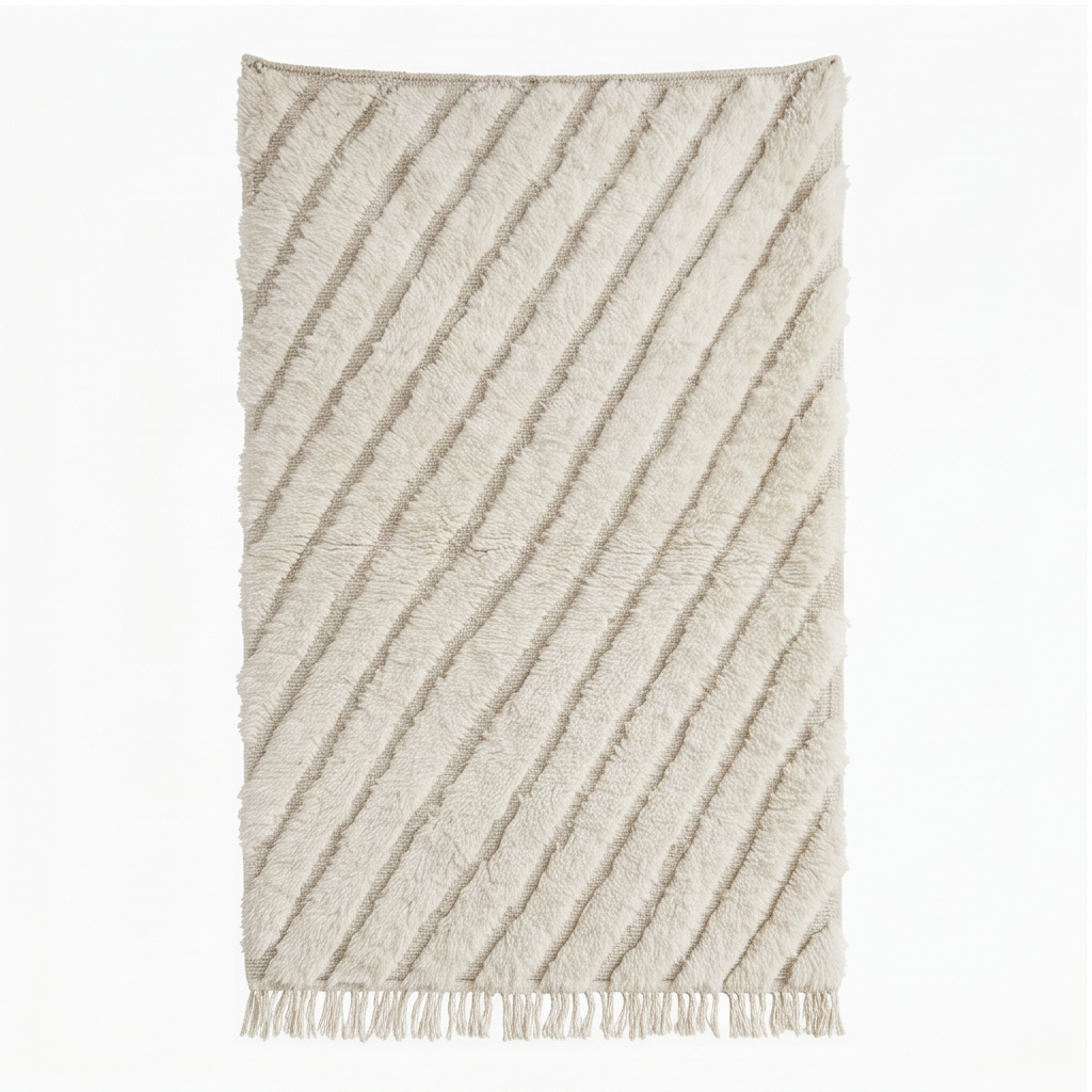 Tapis berbère à rayures AFAF