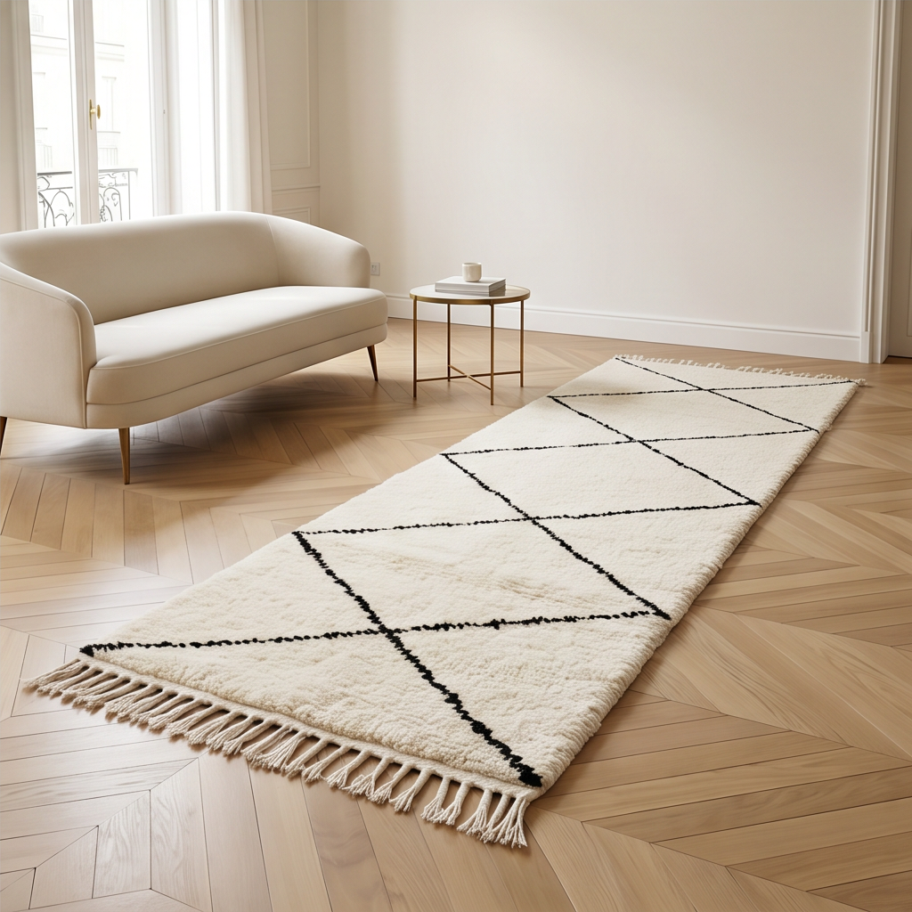 Tapis de couloir Beni Ouarain HABA