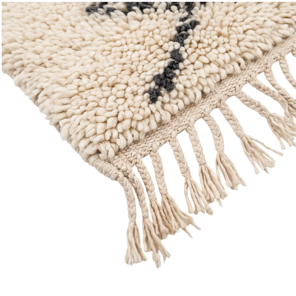 Petit tapis de couloir Béni Ouarain
