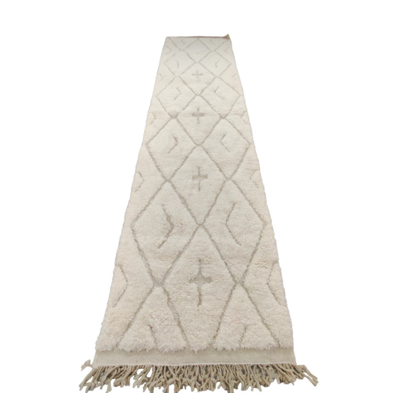 tapis berbere croix blanche