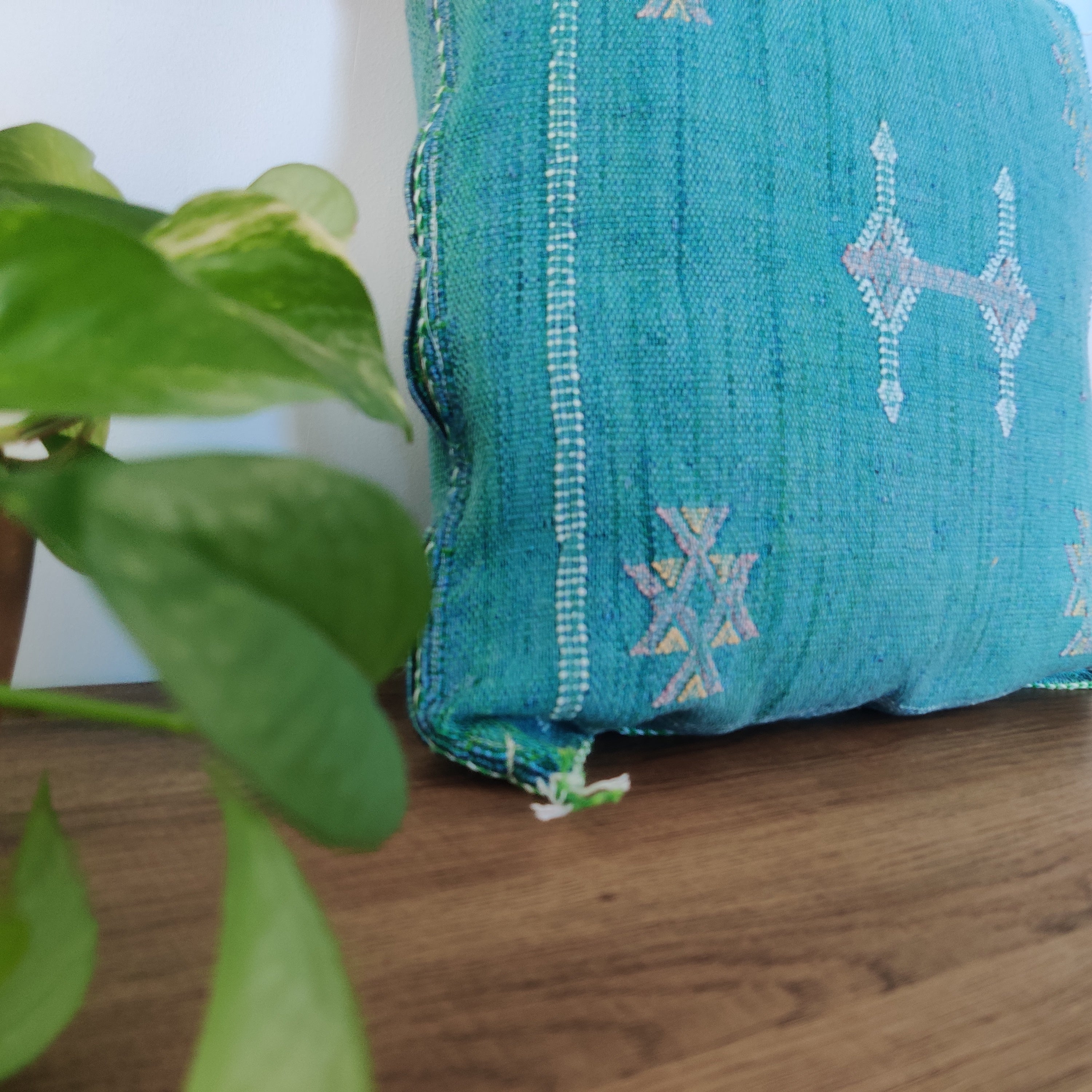 Coussin Sabra Vert délavé - MAZIR Décoration
