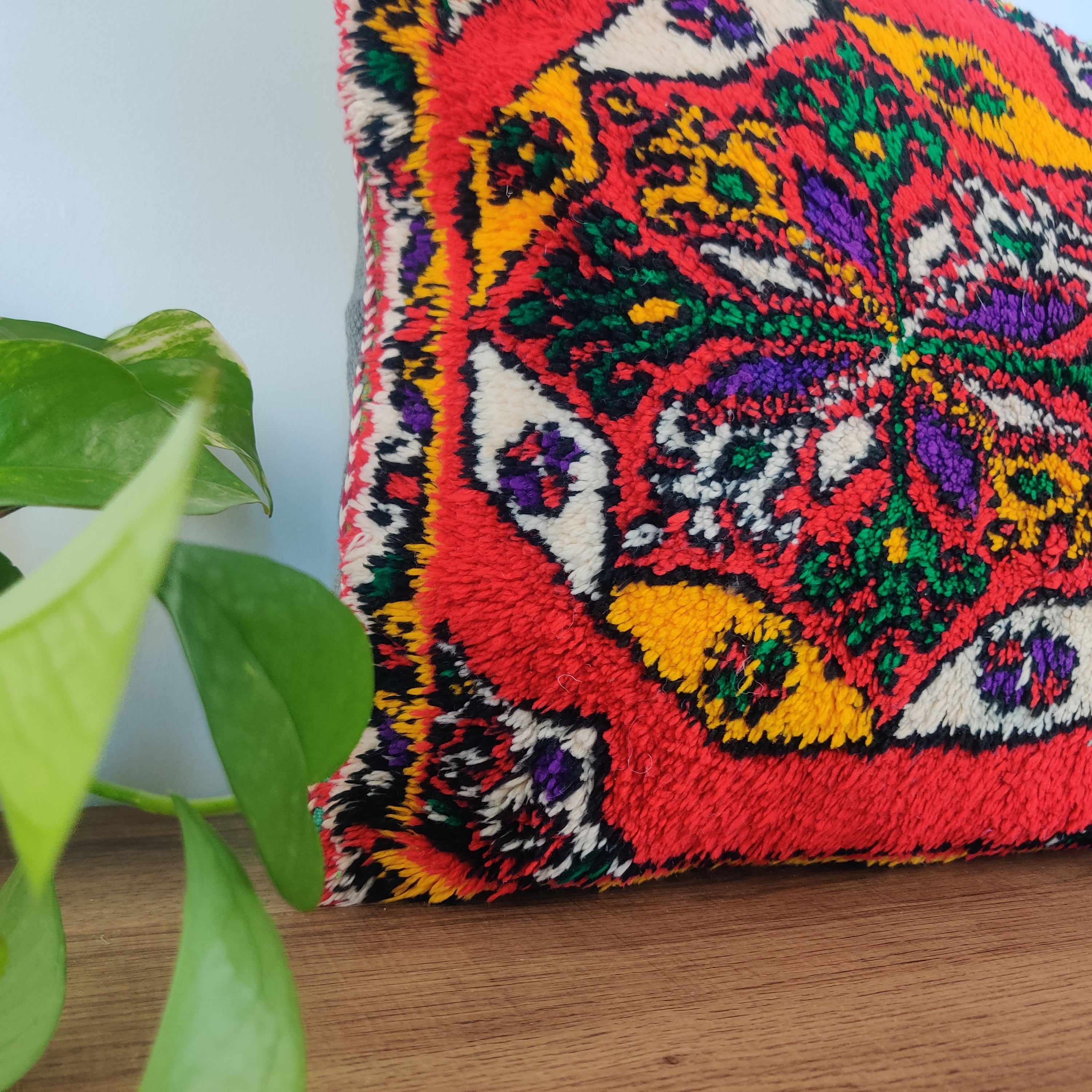Coussin Marocain Ethnique <br> Coussin Beldi - MAZIR Décoration