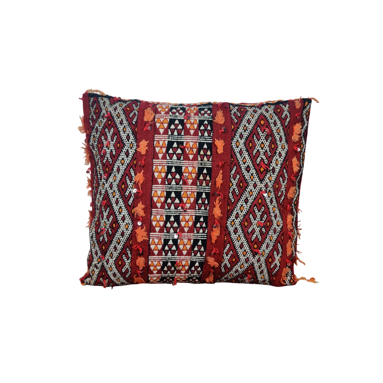 Coussin Kilim vintage bohème
