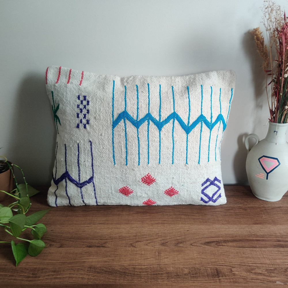 Coussin marocain mosaïque
