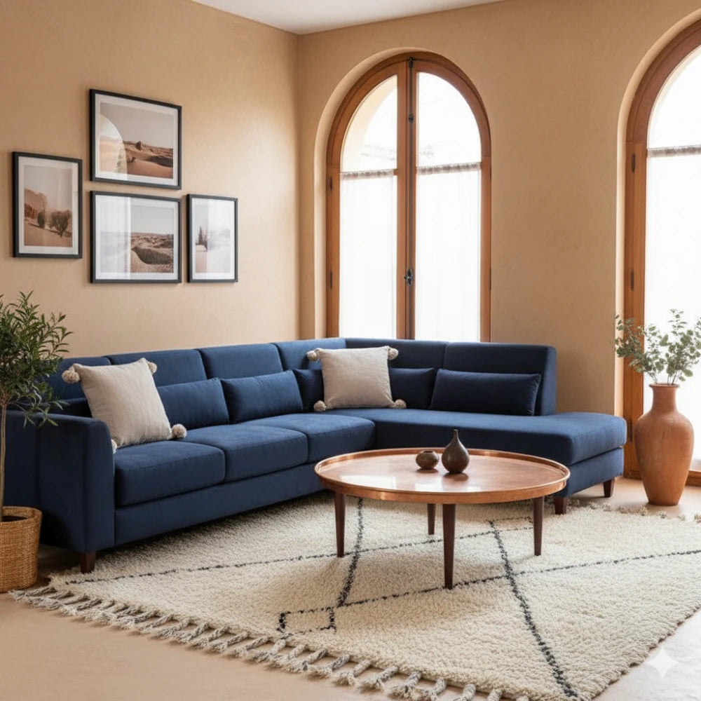 Coussin à pompon crème