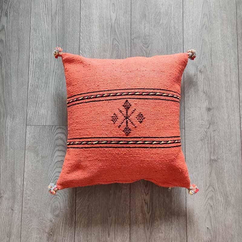 coussin berbere orange