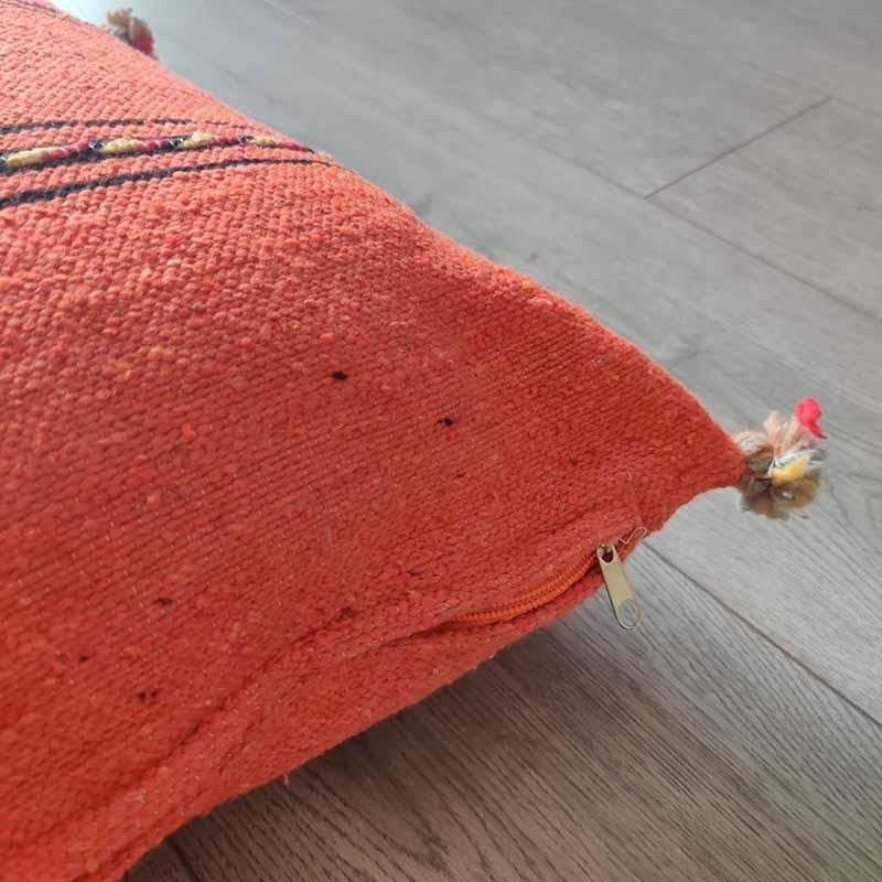 coussin boheme orange 